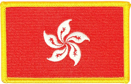 Hong Kong flag patch