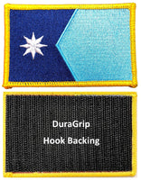 Minnesota state flag with DuraGrip hook backing