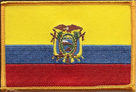 Ecuador Flag Patch - Rectangle