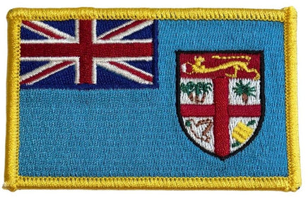 Fiji Flag Patch - Rectangle