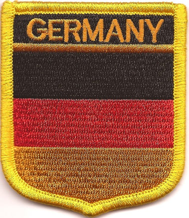 Germany Flag Patch - Shield