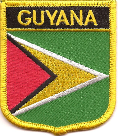 Guyana Flag Patch - Shield
