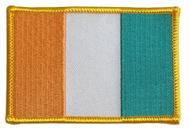 Ivory Coast (Cote d'Ivoire) Flag Patch - Rectangle