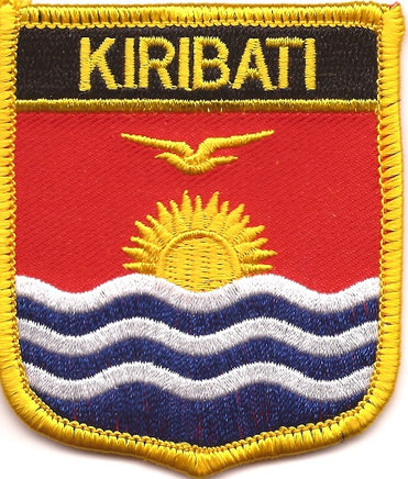 Kiribati Flag Patch - Shield