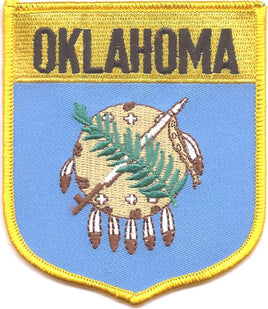 Oklahoma Flag Patch - Shield