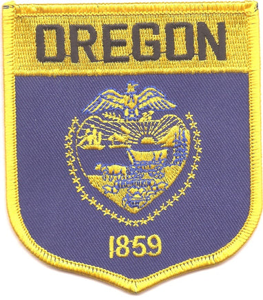 Oregon Flag Patch - Shield