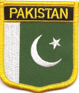 Pakistan Flag Patch - Shield
