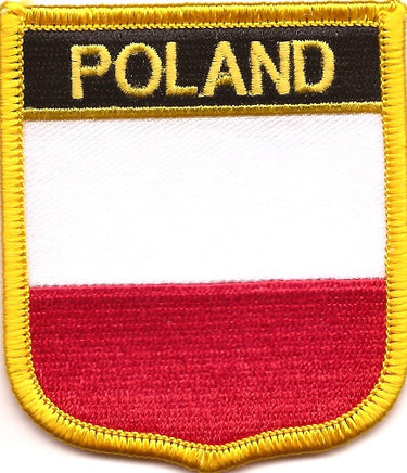 Poland Flag Patch - Shield