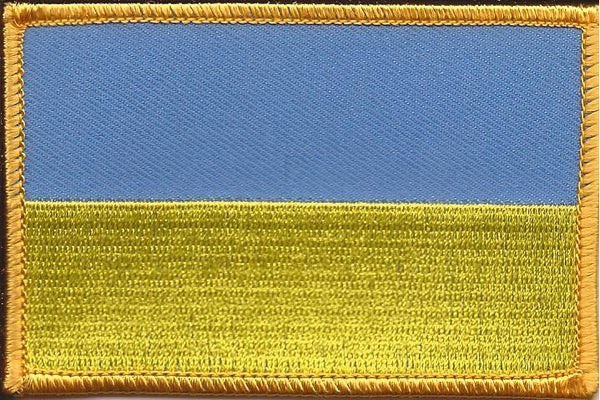 Ukraine Flag Patch - Rectangle  
