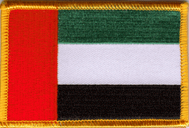 United Arab Emirates Flag Patch - Rectangle