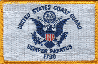 US Coast Guard Flag Patch