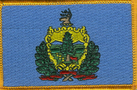 Vermont Flag Patch - Rectangle