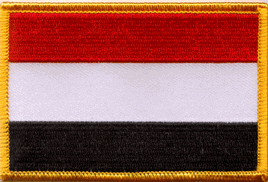 Yemen Flag Patch - Rectangle