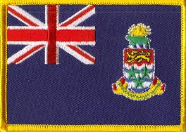 Cayman Island Flag Patch - Rectangle