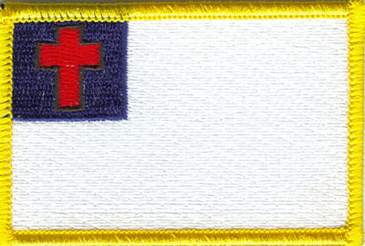 Christian Flag Patch