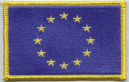 European Union Flag Patch - Rectangle