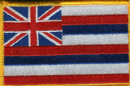Hawaii Flag Patch - Rectangle