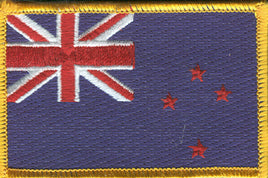 New Zealand Flag Patch - Rectangle