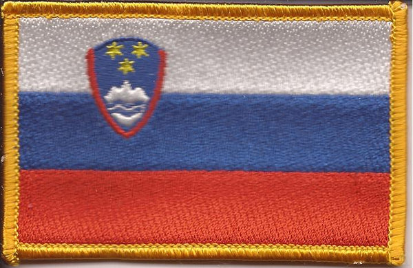 Slovenia Flag Patch - Rectangle