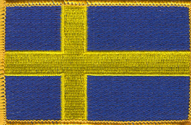 Sweden Flag Patch - Rectangle
