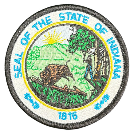 Indiana State Seal Patch