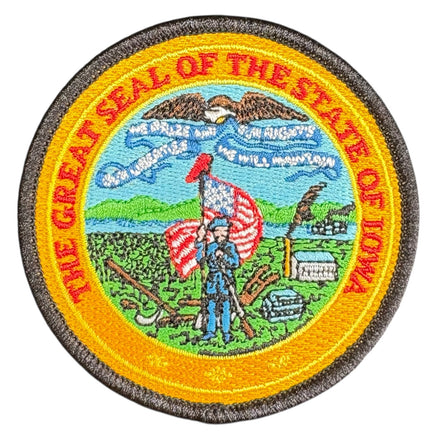 Iowa State Seal Patch
