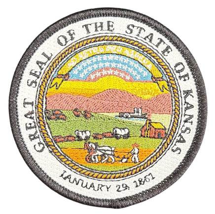 Kansas State Seal Patch