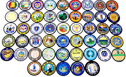 State seal flag set