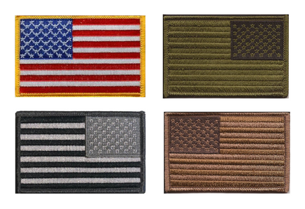 American Flag Patches