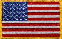 USA flag patch