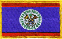 North & South America Flag Patches