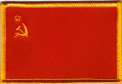 USSR flag patch