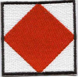 F - Foxtrot Signal Flag Patch