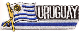 Uruguay Descriptive Flag Patch