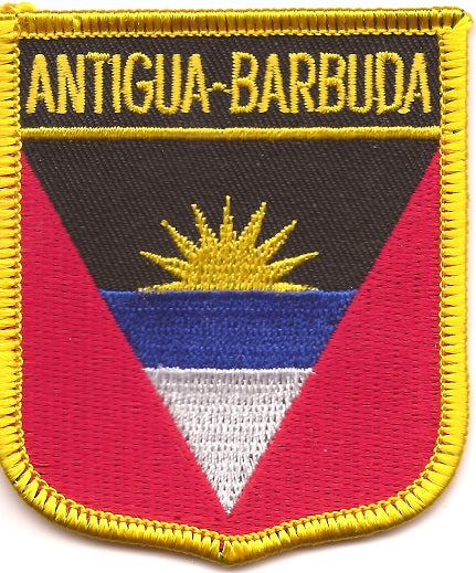 Antigua & Barbuda Flag Patch - Shield