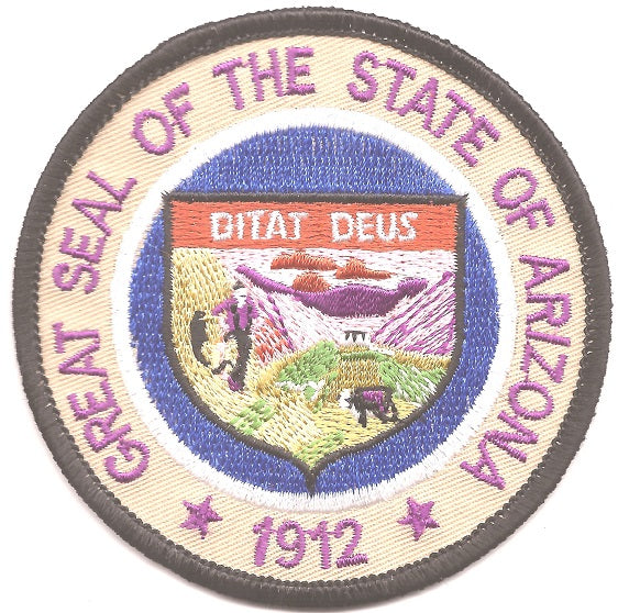 Arizona State Seal Patch