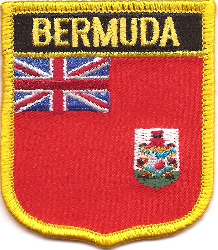 Bermuda Flag Patch - Shield