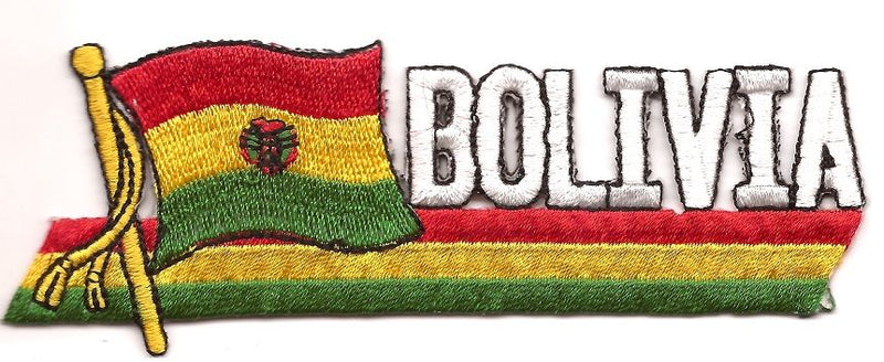 Bolivia Descriptive Flag Patch