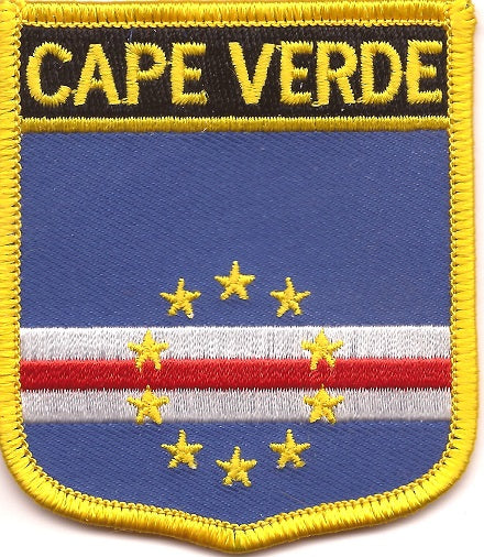 Cape Verde Flag Patch - Shield
