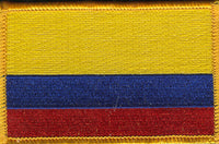 Colombia Flag Patch - Rectangle