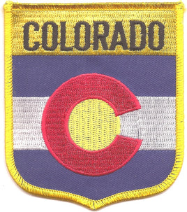 Colorado Flag Patch - Shield