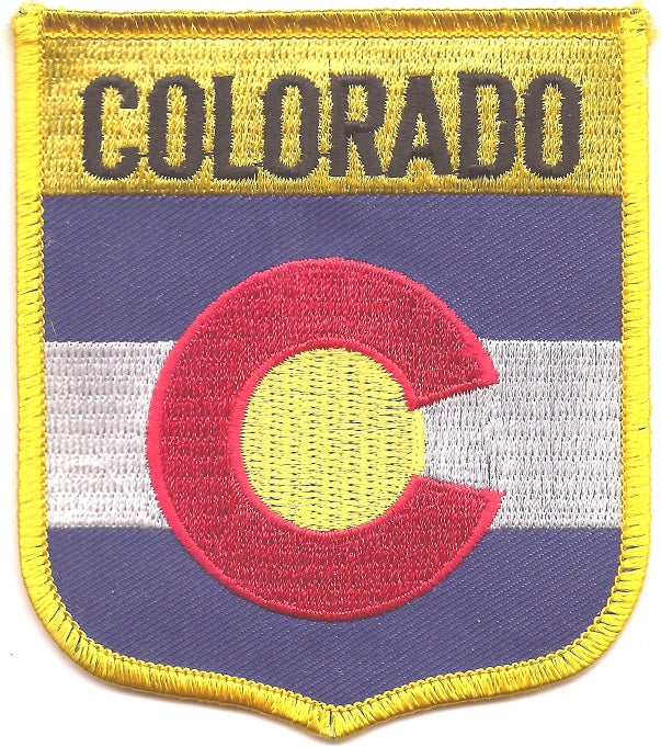 Colorado Flag Patch - Shield