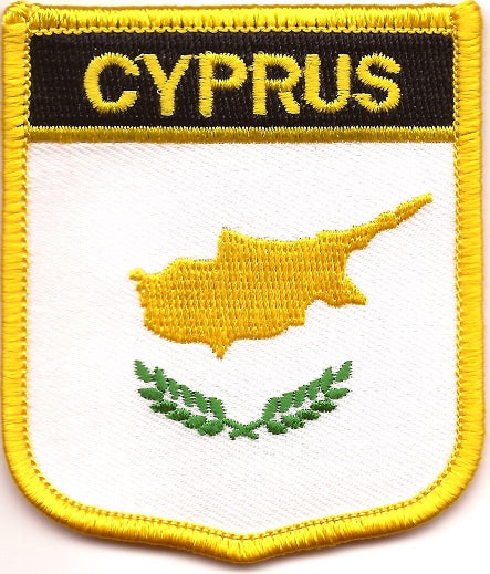 Cyprus Flag Patch - Shield