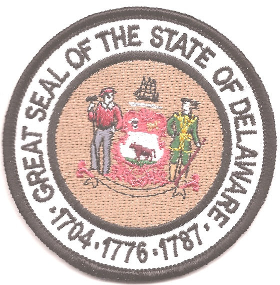 Delaware State Seal Patch