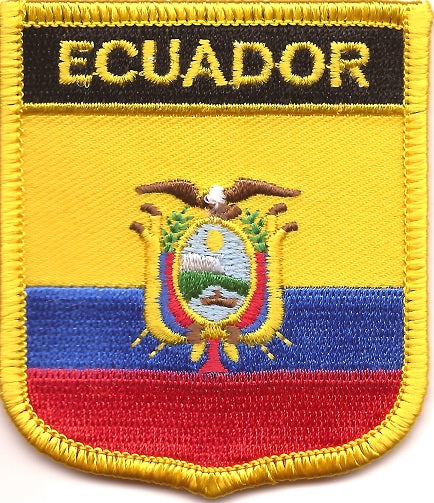 Ecuador Flag Patch - Shield