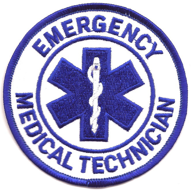 Emergency Medical Technician Round Patch
