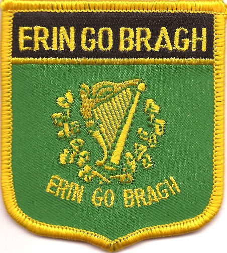 Erin Go Bragh Shield Patch