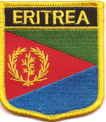 Eritrea Flag Patch - Shield