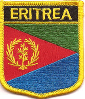 Eritrea Flag Patch - Shield