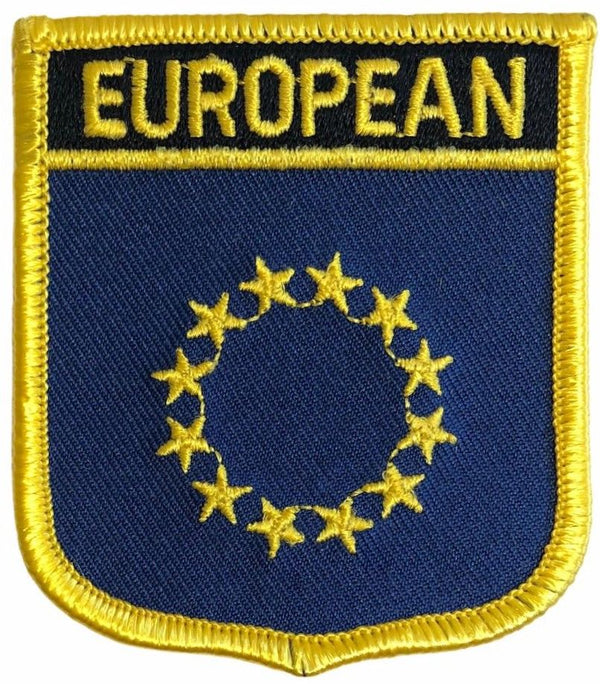 European Union Flag Patch - Shield
